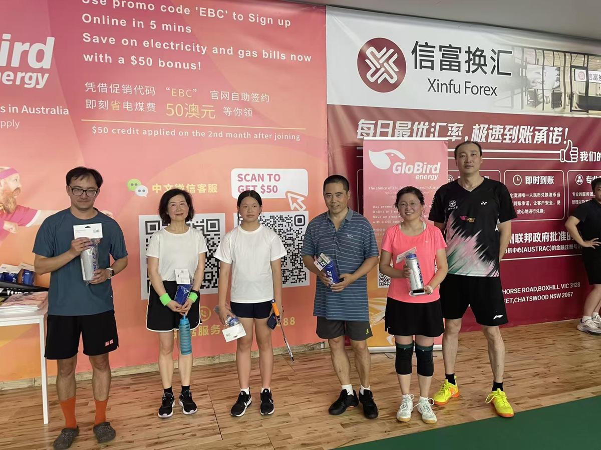 新春羽球接着舞 马年同乐聚浙情 —— 第四届迎新春羽毛球联谊赛现场照片 4